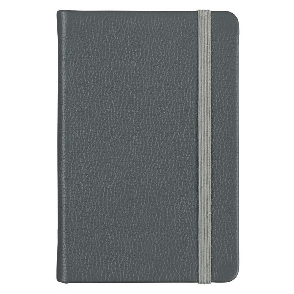 Leatherpress Twilight Grey Genuine African Leather Pocket Notebook - Image 22