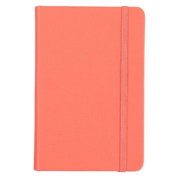 Leatherpress Coral Red Genuine African Leather Pocket Notebook - Image 22