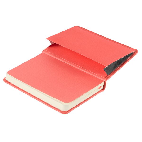 Leatherpress Coral Red Genuine African Leather Pocket Notebook - Image 27