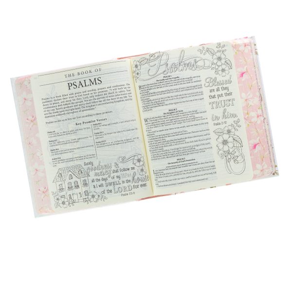 KJV Flower Garland Hardcover My Promise Bible - Image 27