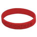 Ichthus Red Silicone Wristbands - Image 4