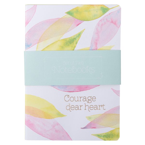 Courage Dear Heart Citrus Leaves Two-Piece Notebook Set - Image 15