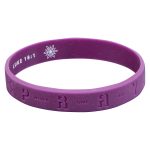 Pray & Never Give Up Silicone Wristbands - Luke 18:1 - Image 7