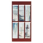 Footprints Six-Piece Magnetic Bookmark Set - Image 2