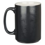 Be Strong And Courageous Black Ceramic Mug - Joshua 1:9 - Image 2