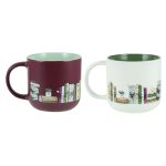I Love Books Two Piece Ceramic Mug Set - Image 2