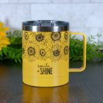 Smile And Shine Stainless Steel Travel Mug - Image 5