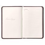 Leatherpress Cacao Brown Genuine African Leather Pocket Journal - Image 4