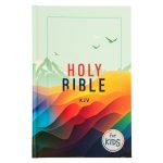KJV Teal Mountains Hardcover Kids Bible Large Print - Image 6
