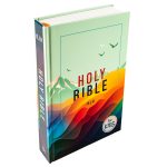 KJV Teal Mountains Hardcover Kids Bible Large Print - Image 2