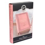 KJV Pink Faux Leather Bible Giant Print - Image 3