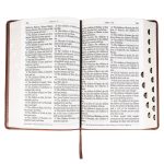 KJV Brown Faux Leather Medium Bible Giant Print - Image 6