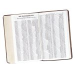 KJV Tan & Brown Faux Leather Standard Bible Giant Print Red Letter - Image 7