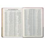KJV Pink And Grey Faux Leather Bible Super Giant Print - Image 7