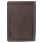 KJV Brown Faux Leather Bible Super Giant Print Red Letter - Image 2