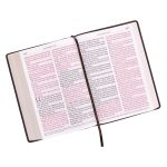 KJV Brown Faux Leather Bible Super Giant Print Red Letter - Image 5