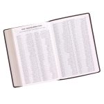 KJV Brown Faux Leather Bible Super Giant Print Red Letter - Image 7