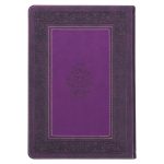 KJV Purple Faux Leather Flexcover Study Bible Large Print - Image 2