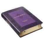 KJV Purple Faux Leather Flexcover Study Bible Large Print - Image 4