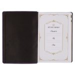 KJV Purple Faux Leather Flexcover Study Bible Large Print - Image 5