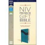 NIV Teal Imitation Leather Premium Gift Bible Red Letter Comfort Print - Image 5