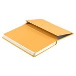 Leatherpress Butter Yellow Genuine African Leather Notebook - Image 6