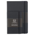 Leatherpress Midnight Black Genuine African Leather Notebook - Image 6