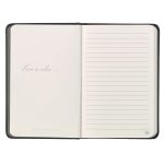 Leatherpress Midnight Black Genuine African Leather Pocket Notebook - Image 4